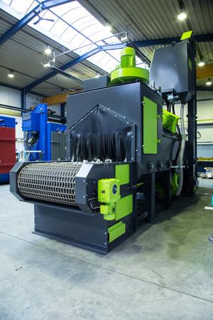 RUMP wire belt shotblast machine